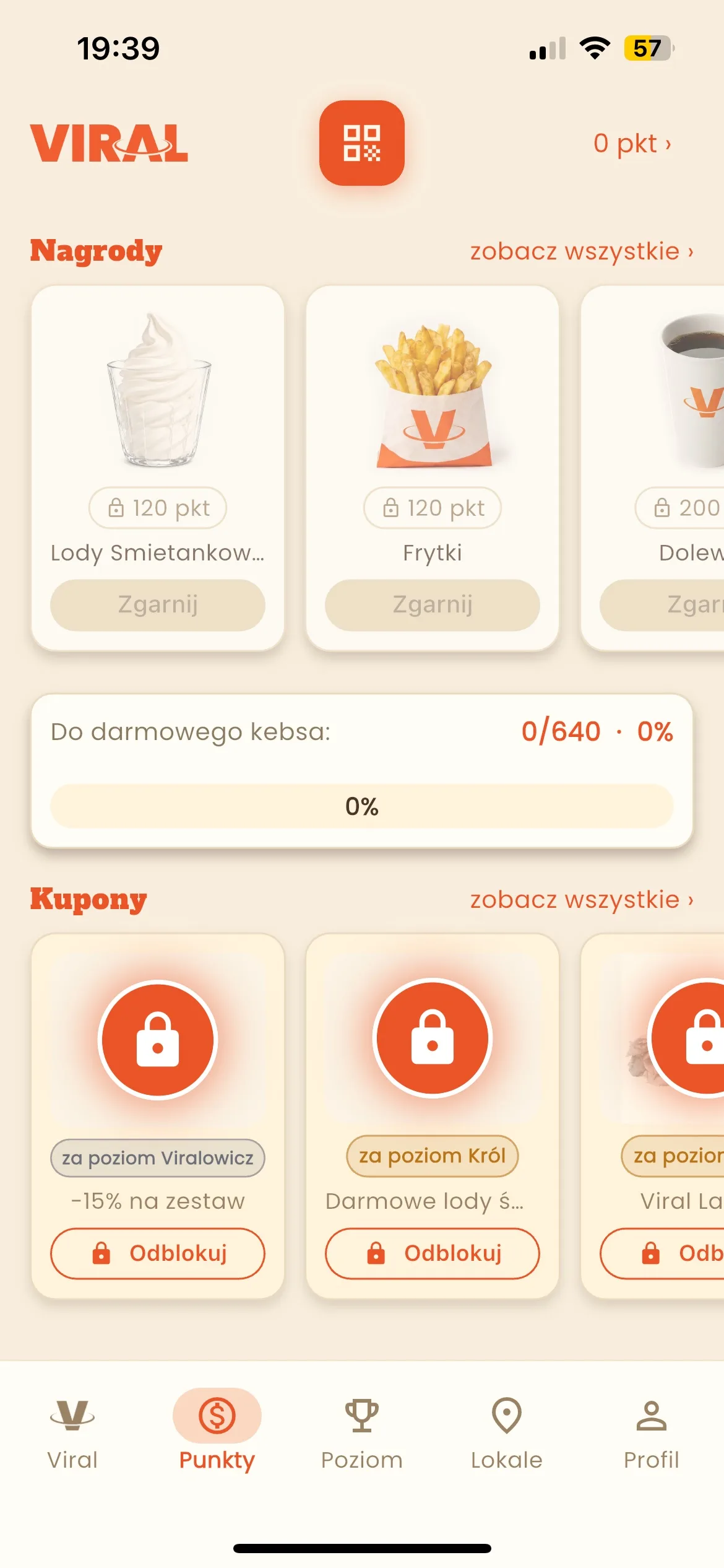 Viralowa Appka - nagrody i punkty